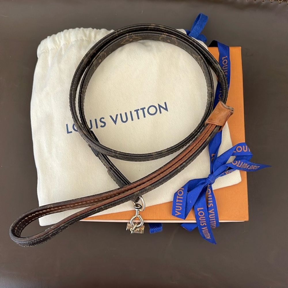 Louis Vuitton Monogram Dog Leash